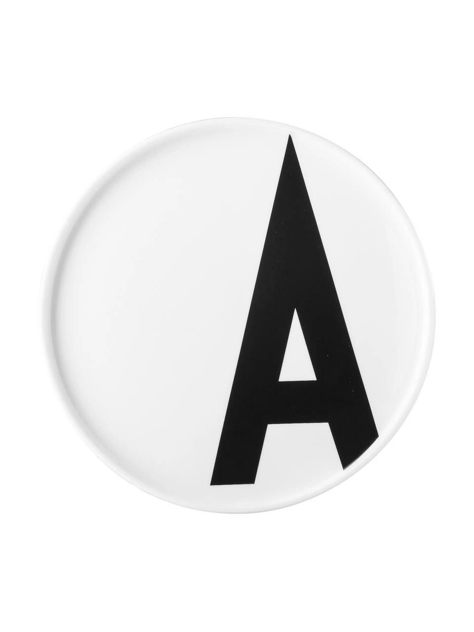 Design Letters Assiette à dessert design avec une lettre Personal (modèles de A à Z), Assiette ASeulement 1 produit disponible 3 Design Letters Assiette à dessert design avec une lettre Personal (modèles de A à Z), Assiette ASeulement 1 produit disponible