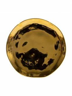 Urban Nature Culture Assiette à dessert dorée Ø22 cm Good Morning, Ø 22 cm