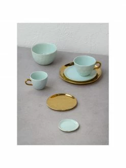 Urban Nature Culture Assiette à dessert dorée Ø22 cm Good Morning, Ø 22 cm -Cuisine Soldes 2022 Assiette a dessert doree O22 cm Good Morning 3