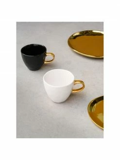 Urban Nature Culture Assiette à dessert dorée Ø22 cm Good Morning, Ø 22 cm -Cuisine Soldes 2022 Assiette a dessert doree O22 cm Good Morning 5