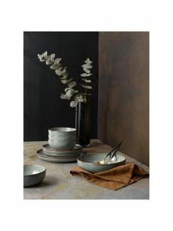 Asa Assiette à dessert en grès Saisons Eucalyptus, 6 pièces, larg. 21 x haut. 1 cm -Cuisine Soldes 2022 Assiette a dessert en gres Saisons Eucalyptus 6 pieces 4