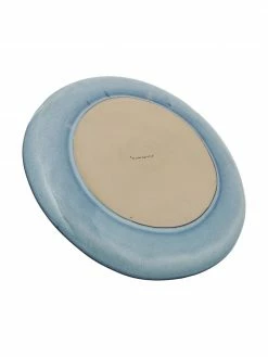 Bloomingville Assiette à dessert en grès bleu gris faite main Sandrine, Ø 22 x haut. 2 cm -Cuisine Soldes 2022 Assiette a dessert en gres bleu gris faite main Sandrine 4