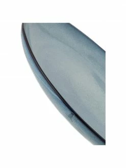 Bloomingville Assiette à dessert en grès bleu gris faite main Sandrine, Ø 22 x haut. 2 cm -Cuisine Soldes 2022 Assiette a dessert en gres bleu gris faite main Sandrine 5