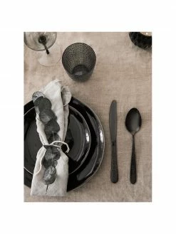 Broste Copenhagen Assiette à dessert en grès faite main Nordic Coal, Ø 20 x haut. 2 cm -Cuisine Soldes 2022 Assiette a dessert en gres faite main Nordic Coal 3