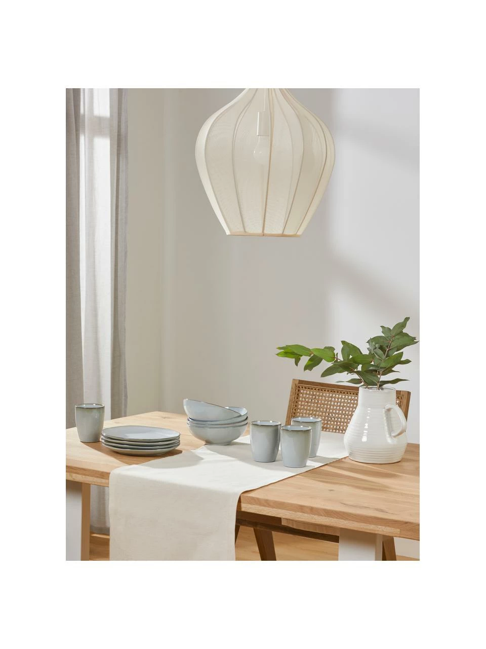 Westwing Collection Assiette à dessert grès belu gris fait main Thalia, 2 pièces, Ø 23 x haut. 3 cm 5 Westwing Collection Assiette à dessert grès belu gris fait main Thalia, 2 pièces, Ø 23 x haut. 3 cm – Image 3