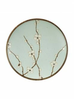 Assiette à dessert grès cérame faite main Soshun, 2 pièces, Ø 20 cm