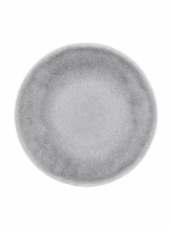 Assiette à dessert grise avec dégradé, faite main Atlantis, 4 pièces, Ø 23 x haut. 2 cmDisponibilité limitée