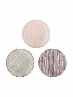 Bloomingville Assiette à dessert maison de campagne Maya, 3 élém., Ø 22 cm