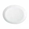 Assiette à dessert ovale à surface inégale Porcelino, 4 pièces, long. 23 x larg. 19 cm -Cuisine Soldes 2022 Assiette a dessert ovale a surface inegale Porcelino 4 pieces