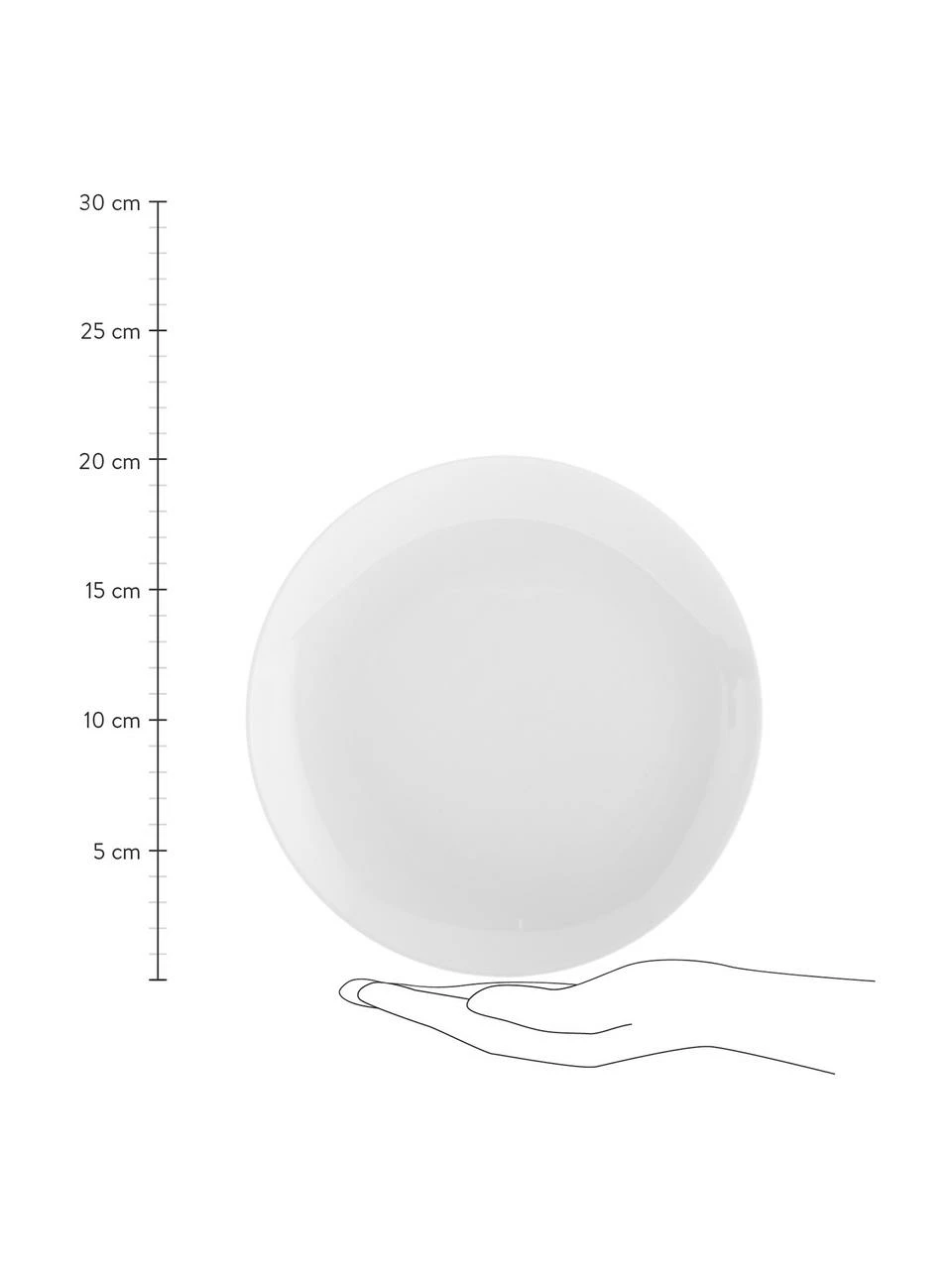 Westwing Collection Assiette à dessert porcelaine Delight Modern, 2 pièces, Ø 20 cm 5 Westwing Collection Assiette à dessert porcelaine Delight Modern, 2 pièces, Ø 20 cm – Image 3