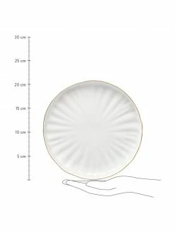 Westwing Collection Assiette à dessert porcelaine Sali, 2 pièces, Ø 21 cm -Cuisine Soldes 2022 Assiette a dessert porcelaine Sali 2 pieces 2