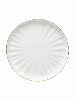 Westwing Collection Assiette à dessert porcelaine Sali, 2 pièces, Ø 21 cm