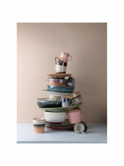 HKliving Assiette à dessert rétro artisanal 70's, 2 pièces, Ø 22 cm 13 HKliving Assiette à dessert rétro artisanal 70's, 2 pièces, Ø 22 cm -Cuisine Soldes 2022 Assiette a dessert retro artisanal 70s 2 pieces 5