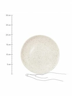 Broste Copenhagen Assiette à dessert rustique grès cérame faite main blanc crème Nordic Vanilla, 4 pièces, Ø 20 cm -Cuisine Soldes 2022 Assiette a dessert rustique gres cerame faite main blanc creme Nordic Vanilla 4 pieces 3