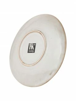 HKliving Assiette &agrave; g&acirc;teau faite &agrave; la main style r&eacute;tro 70's, 2&nbsp;pi&egrave;ces, Ø 18 cm -Cuisine Soldes 2022 Assiette a gateau faite a la main style retro 70s 2 pieces 4