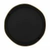 Urban Nature Culture Assiette à pain noire avec bord doré Good Morning Ø 17 cm, Ø 17 cm -Cuisine Soldes 2022 Assiette a pain noire avec bord dore Good Morning O 17 cm