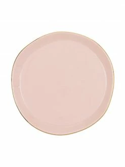 Urban Nature Culture Assiette à pain porcelaine rose Good Morning, Ø 17 cm, Ø 17 cm