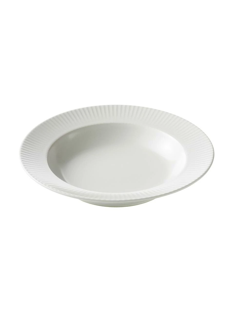 Assiette creuse blanche Groove, 4 pièces, Ø 23 x haut. 4 cmDisponibilité limitée 3 Assiette creuse blanche Groove, 4 pièces, Ø 23 x haut. 4 cmDisponibilité limitée