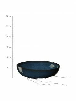 Asa Assiette creuse en grès Midnight, 6 pièces, Ø 21 x haut. 5 cmDisponibilité limitée -Cuisine Soldes 2022 Assiette creuse en gres Midnight 6 pieces 2