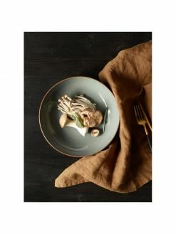 Asa Assiette creuse en grès Saisons Eucalyptus, 6 pièces, larg. 21 cm x haut. 5,5 cm -Cuisine Soldes 2022 Assiette creuse en gres Saisons Eucalyptus 6 pieces 4