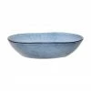 Bloomingville Assiette creuse en grès bleu gris, faite main Sandrine, Ø 22 cm, Ø 22 x haut. 5 cmDisponibilité limitée -Cuisine Soldes 2022 Assiette creuse en gres bleu gris faite main Sandrine O 22 cm