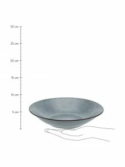 Broste Copenhagen Assiette creuse faite à la main Nordic Sea Ø 22 cm, 4 pièces, Ø 22 x haut. 5 cm -Cuisine Soldes 2022 Assiette creuse faite a la main Nordic Sea O 22 cm 4 pieces 3