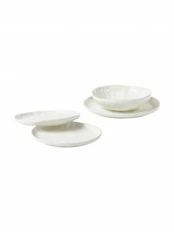 Westwing Collection Assiette creuse porcelaine Sali, 2 pièces, Ø 21 x haut. 6 cm -Cuisine Soldes 2022 Assiette creuse porcelaine Sali 2 pieces 4