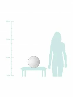 Cote Table Assiette de présentation en verre Perles, Ø 33 cm -Cuisine Soldes 2022 Assiette de presentation en verre Perles 2