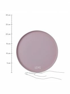 Design Letters Assiette design violet Favorite LOVE, Ø 22 cmDisponibilité limitée -Cuisine Soldes 2022 Assiette design violet Favorite LOVE 2