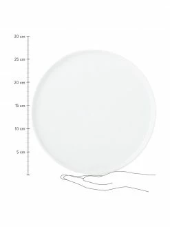 Assiette plate à surface inégale Porcelino, 4 pièces, Ø 27 cm -Cuisine Soldes 2022 Assiette plate a surface inegale Porcelino 4 pieces 2