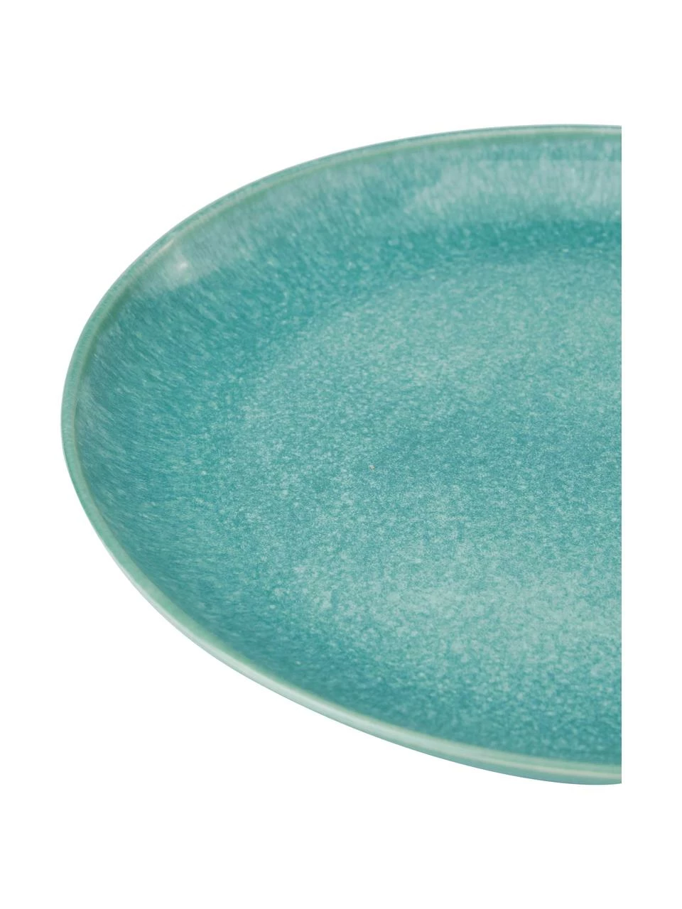 Westwing Collection Assiette plate artisanale grès turquoise avec émail Anthia, 2 pièces, Ø 28 x haut. 3 cm 8 Westwing Collection Assiette plate artisanale grès turquoise avec émail Anthia, 2 pièces, Ø 28 x haut. 3 cm – Image 6