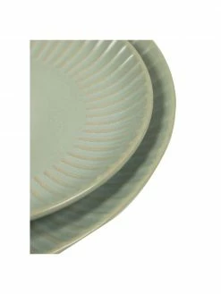 Assiette plate céramique vert clair Itziar, 2 pièces, Ø 27 x haut. 2 cm -Cuisine Soldes 2022 Assiette plate ceramique vert clair Itziar 2 pieces 4