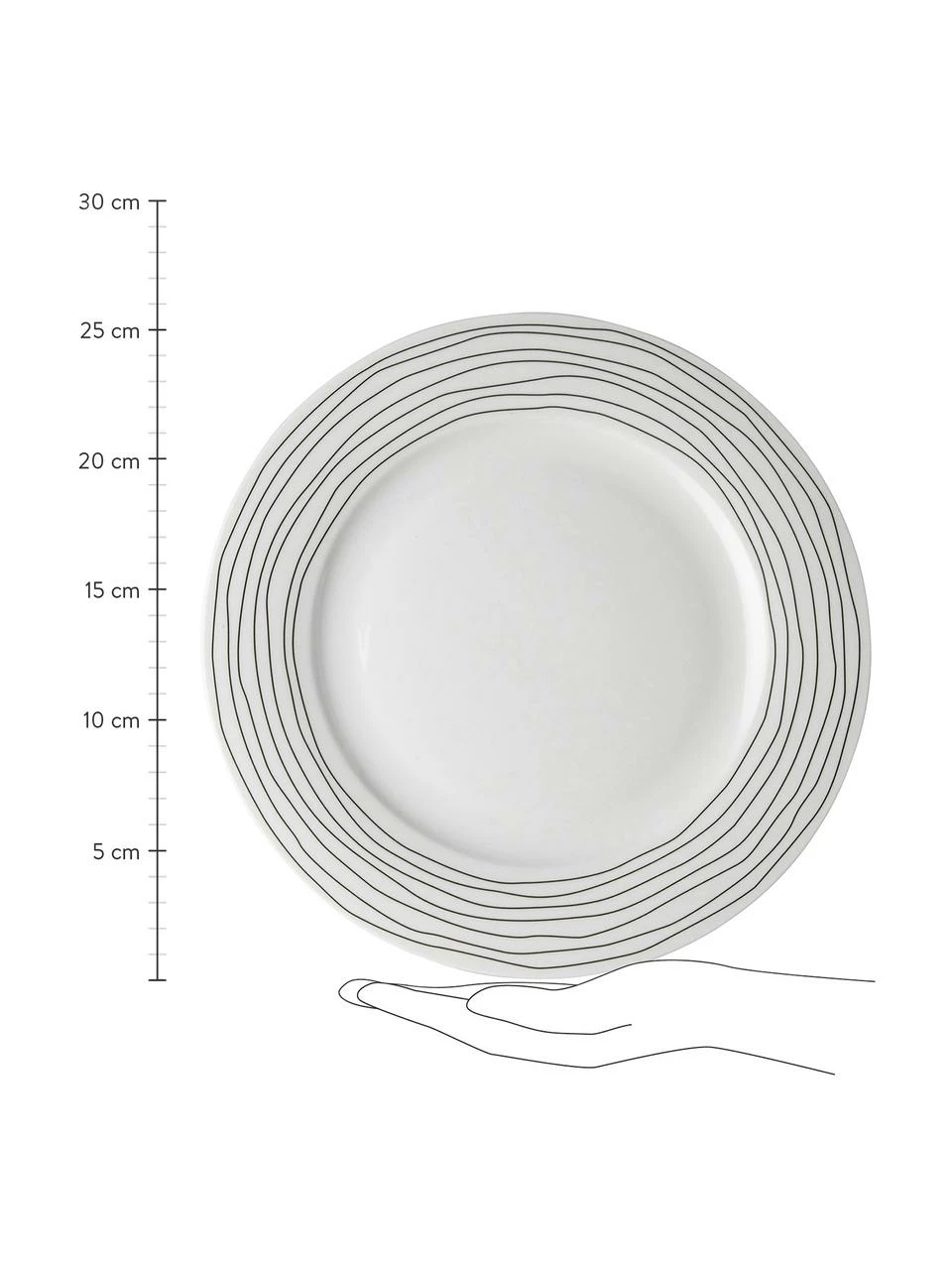 Dutch Rose Assiette plate design Eris Loft, 4 pièces, Ø 26 x haut. 2 cmDisponibilité limitée 5 Dutch Rose Assiette plate design Eris Loft, 4 pièces, Ø 26 x haut. 2 cmDisponibilité limitée – Image 3
