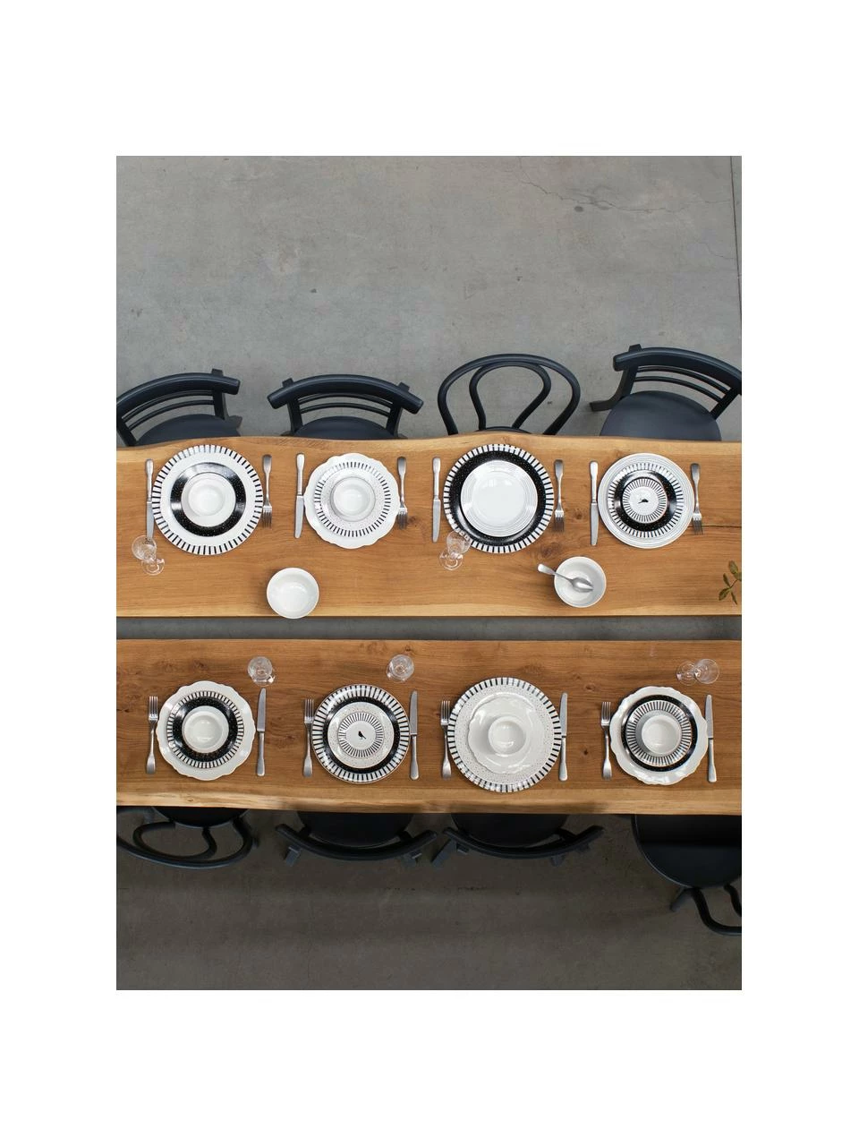 Dutch Rose Assiette plate design en porcelaine Pluto Loft, 4 pièces, Ø 26 x haut. 2 cm 5 Dutch Rose Assiette plate design en porcelaine Pluto Loft, 4 pièces, Ø 26 x haut. 2 cm – Image 3