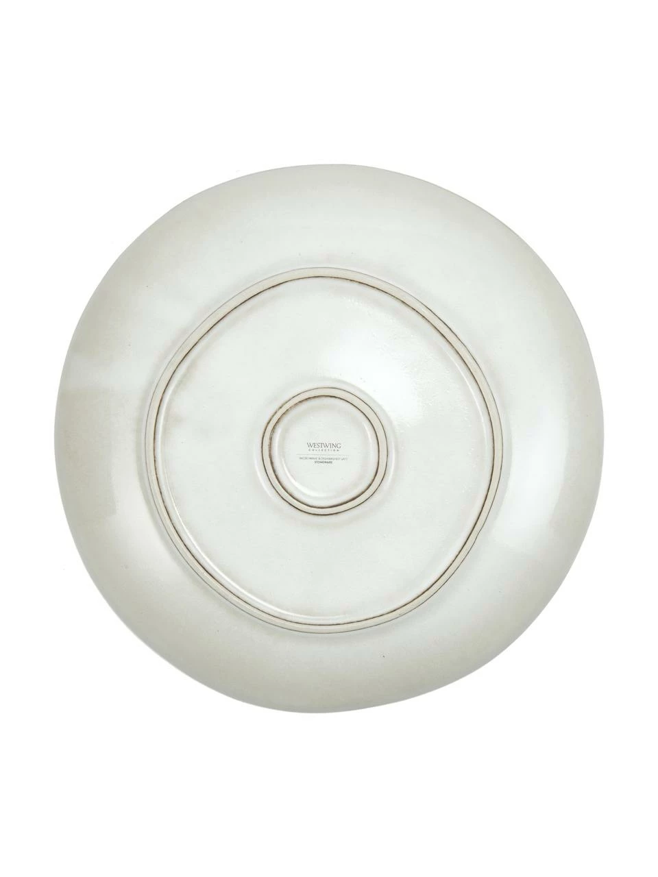 Westwing Collection Assiette plate en grès beige faite main Thalia, 2 pièces, Ø 28 x haut. 3 cm 6 Westwing Collection Assiette plate en grès beige faite main Thalia, 2 pièces, Ø 28 x haut. 3 cm – Image 4