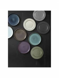 Bitz Assiette plate en grès vert Gastro, 2 pièces, Ø 27 x haut. 2 cm -Cuisine Soldes 2022 Assiette plate en gres vert Gastro 2 pieces 5