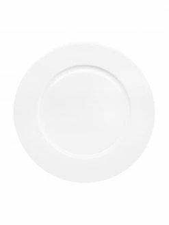 Asa Assiette plate en porcelaine Fine Bone China à table, 6 pièces, Ø 28 cm