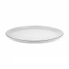 Broste Copenhagen Assiette plate en porcelaine faite main Salt, 4 pièces, Ø 28 cm -Cuisine Soldes 2022 Assiette plate en porcelaine faite main Salt 4 pieces