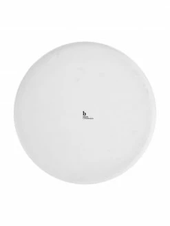 Broste Copenhagen Assiette plate en porcelaine faite main Salt, 4 pièces, Ø 28 cm -Cuisine Soldes 2022 Assiette plate en porcelaine faite main Salt 4 pieces 5