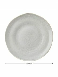 Assiette plate faite main Manor, 4 pièces, Ø 29 x haut. 4 cm -Cuisine Soldes 2022 Assiette plate faite main Manor 4 pieces 3