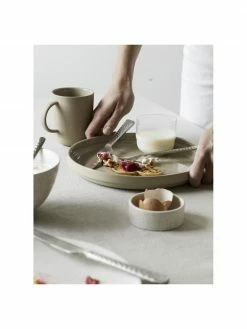 Broste Copenhagen Assiette plate grès Nordic Bistro, 4 pièces, Ø 26 x haut. 3 cm -Cuisine Soldes 2022 Assiette plate gres Nordic Bistro 4 pieces 4