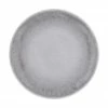 Assiette plate grise avec dégradé, faite main Atlantis, 4 pièces, Ø 28 x haut. 3 cm