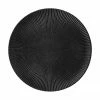 Bloomingville Assiette plate noire design Neri, Ø 29 cm