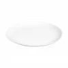 Assiette plate ovale à surface inégale Porcelino, 4 pièces, long. 28 x larg. 24 cm -Cuisine Soldes 2022 Assiette plate ovale a surface inegale Porcelino 4 pieces