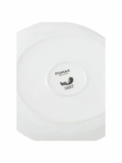 Assiette plate ovale &agrave; surface in&eacute;gale Porcelino, 4&nbsp;pi&egrave;ces, long. 28 x larg. 24 cm -Cuisine Soldes 2022 Assiette plate ovale a surface inegale Porcelino 4 pieces 5