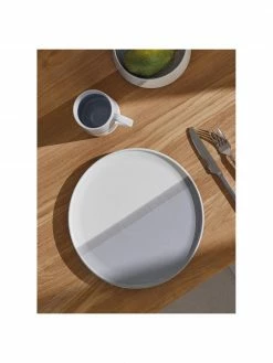 Westwing Collection Assiette plate porcelaine Ilan, 2 pièces, Ø 26 x haut. 2 cm -Cuisine Soldes 2022 Assiette plate porcelaine Ilan 2 pieces 3