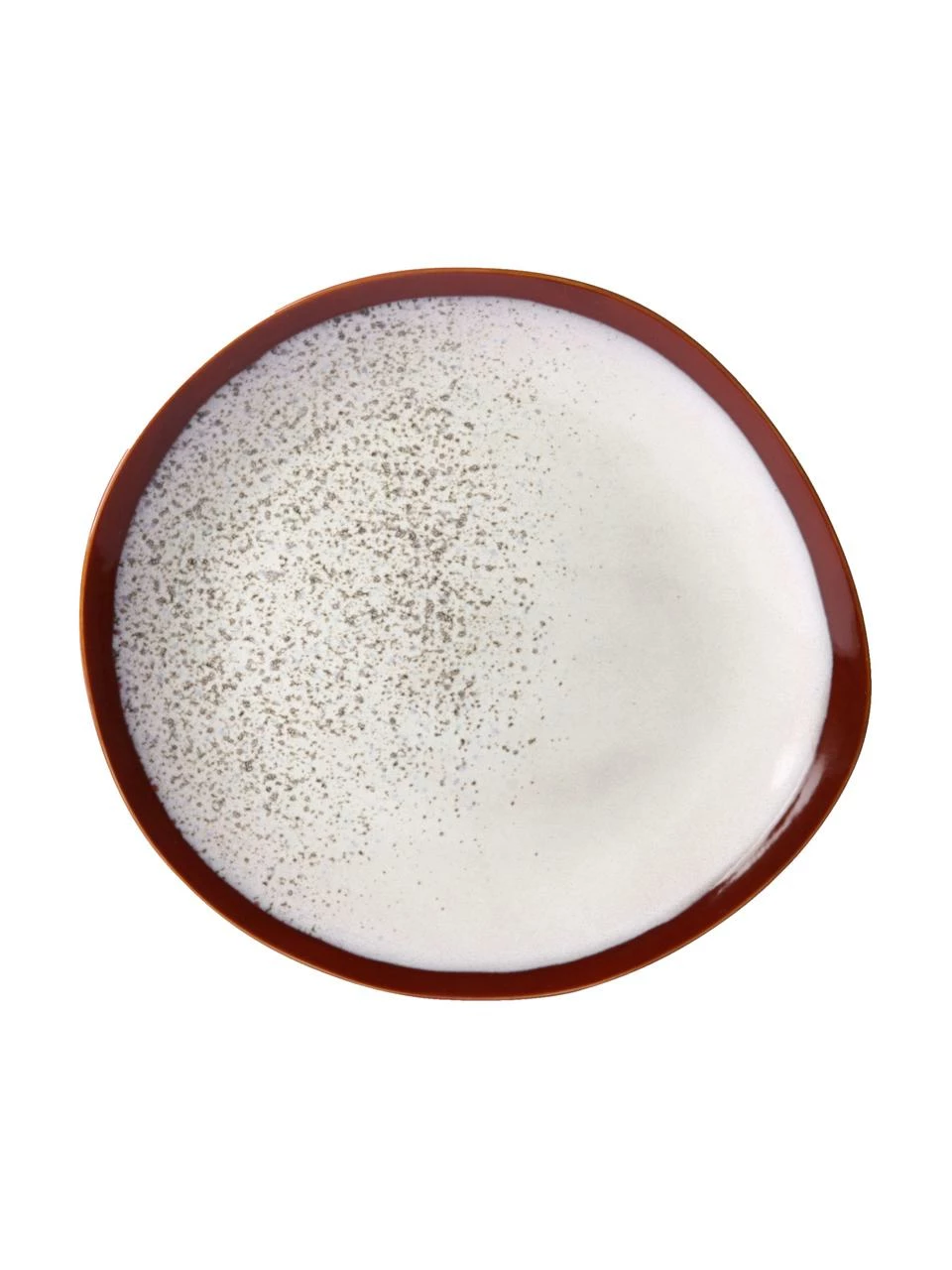 HKliving Assiette plate rétro artisanal 70's, 2 pièces, Ø 29 cm 3 HKliving Assiette plate rétro artisanal 70's, 2 pièces, Ø 29 cm