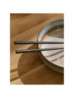 Westwing Collection Baguettes acier inoxydable Shine, 2 paires, long. 23 cm -Cuisine Soldes 2022 Baguettes acier inoxydable Shine 2 paires 2