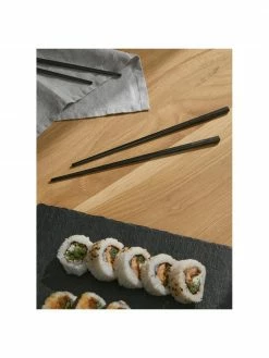 Westwing Collection Baguettes acier inoxydable Shine, 2 paires, long. 23 cm -Cuisine Soldes 2022 Baguettes acier inoxydable Shine 2 paires 3