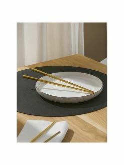 Westwing Collection Baguettes dorées en acier inoxydable Shine, 2 paires, long. 23 cm -Cuisine Soldes 2022 Baguettes dorees en acier inoxydable Shine 2 paires 3